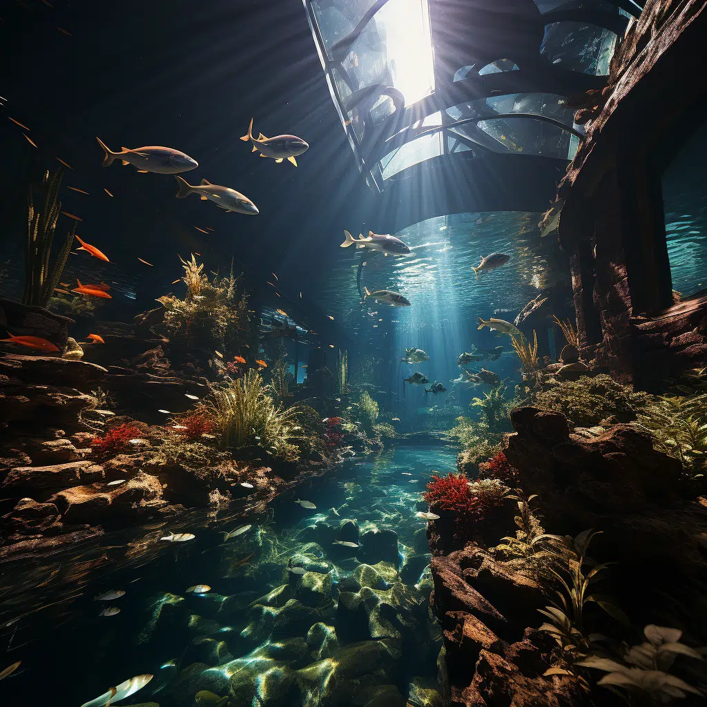 shark reef aquarium at mandalay bay