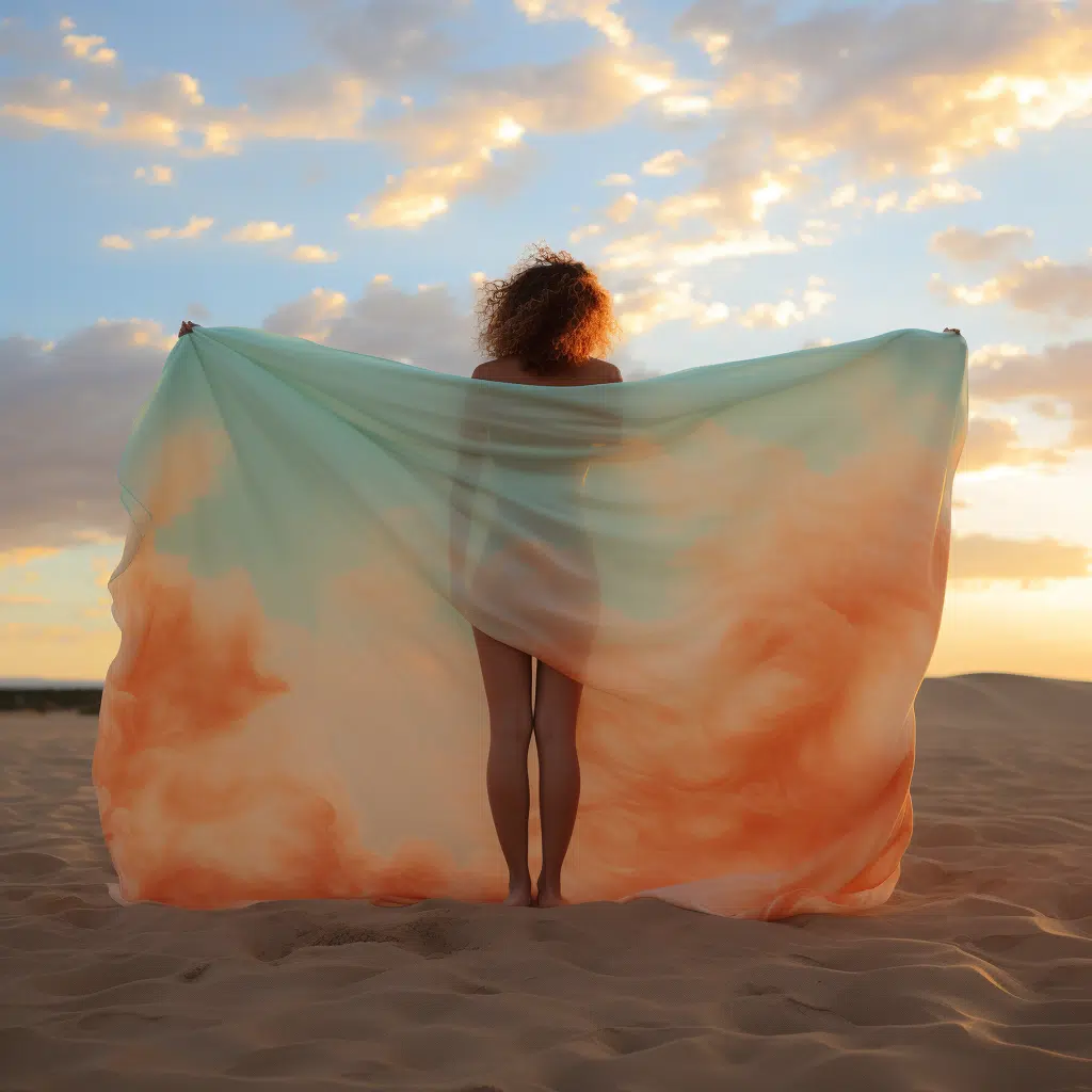 sand cloud beach towel