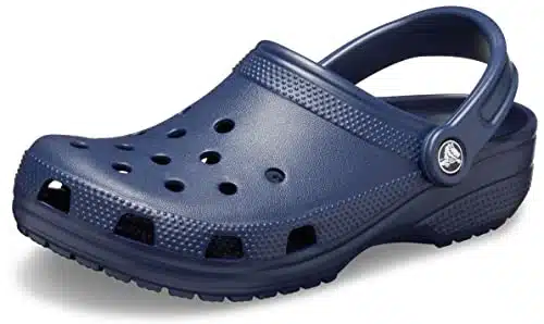 Crocs Unisex Adult Classic Clogs (Best Sellers), Navy, omenen