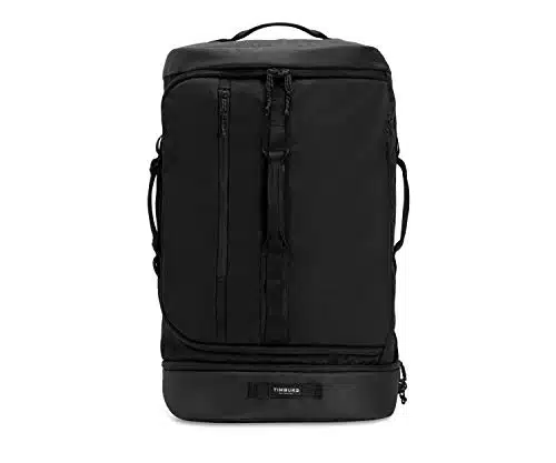 TIMB Wingman Travel Backpack Duffel, Jet Black, Medium