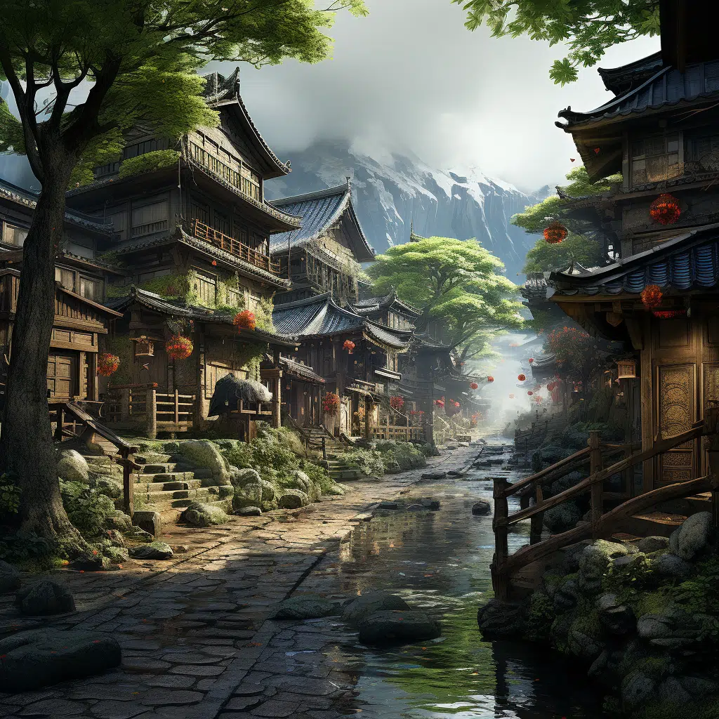 japanese village