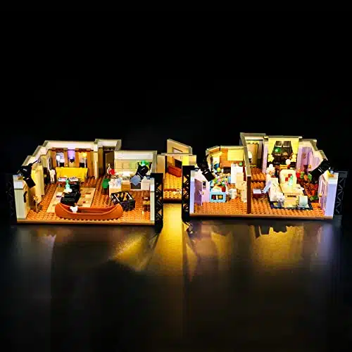 BRIKSMAX Led Lighting Kit for The Friends Apartments   Compatible with Lego Building Blocks Model  Not Include The Lego Set