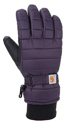 Carhartt Women's WAomen's Quilts Glove   Medium   Nightshade