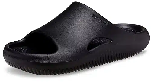 Crocs Unisex Mellow Slides Sandal, Black,  Men