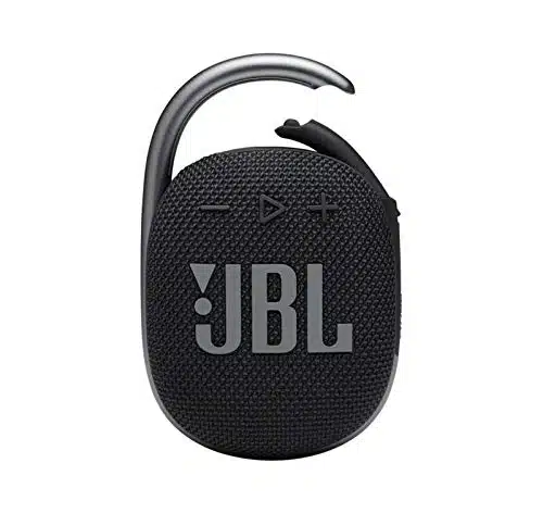 JBL Clip Portable Wireless Bluetooth WaterproofDustproof Speaker   Black (Renewed)