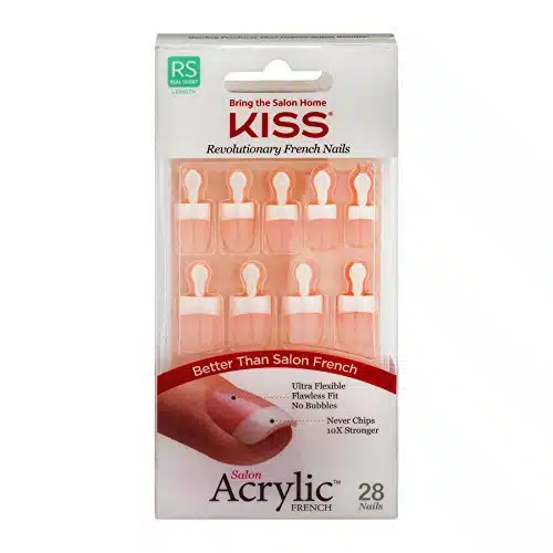 Kiss Salon Acrylic French Nail   Pet Peeve