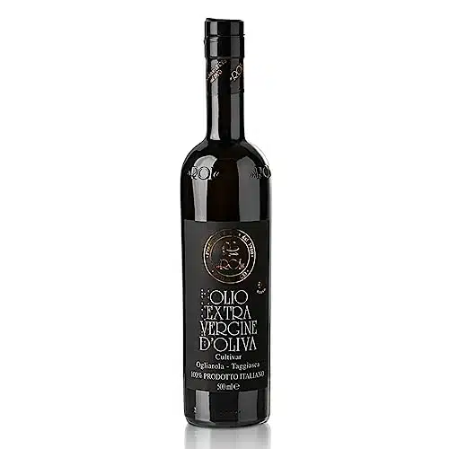 ROI Ligurian Italian Extra Virgin Olive Oil   First Cold Pressed EVOO, Fresh harvest   Ogliarola Taggiasca Ligurian Olives   Polyphenol Rich Olive Oil From Liguria Italy   fl oz (ml)