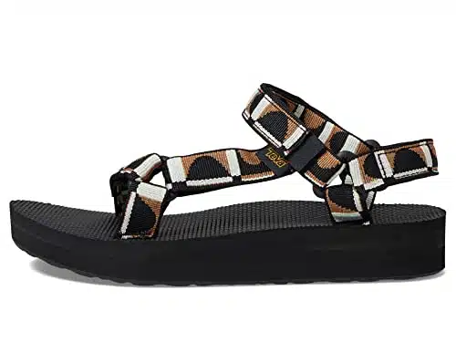 Teva Women's Midform Universal Sandal, Bounce BlackLion,