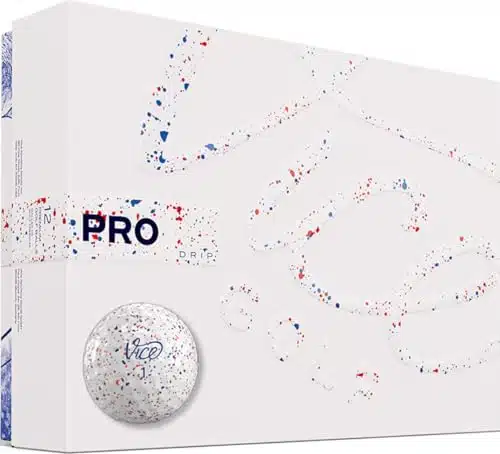 VICE Pro Drip Version Golf Balls (RedBlue Drip)