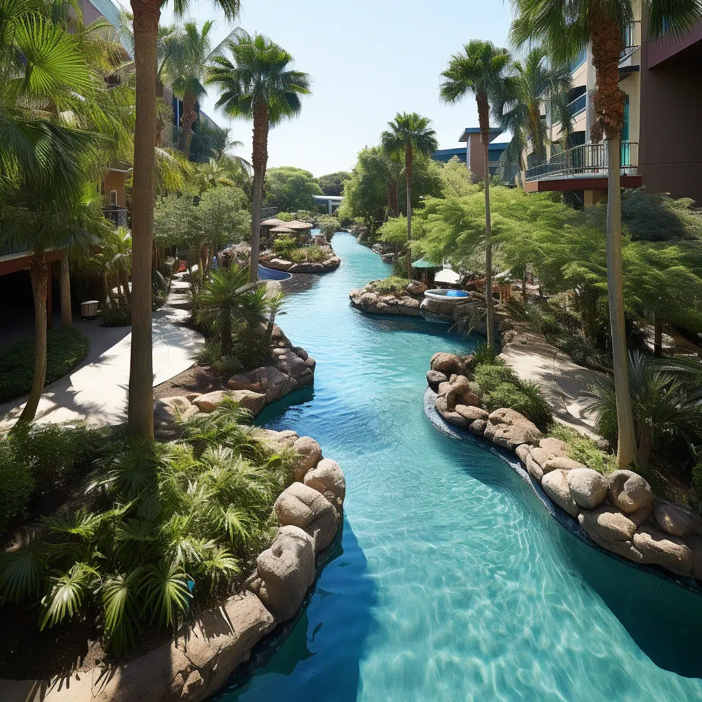 orlando hotels with lazy river