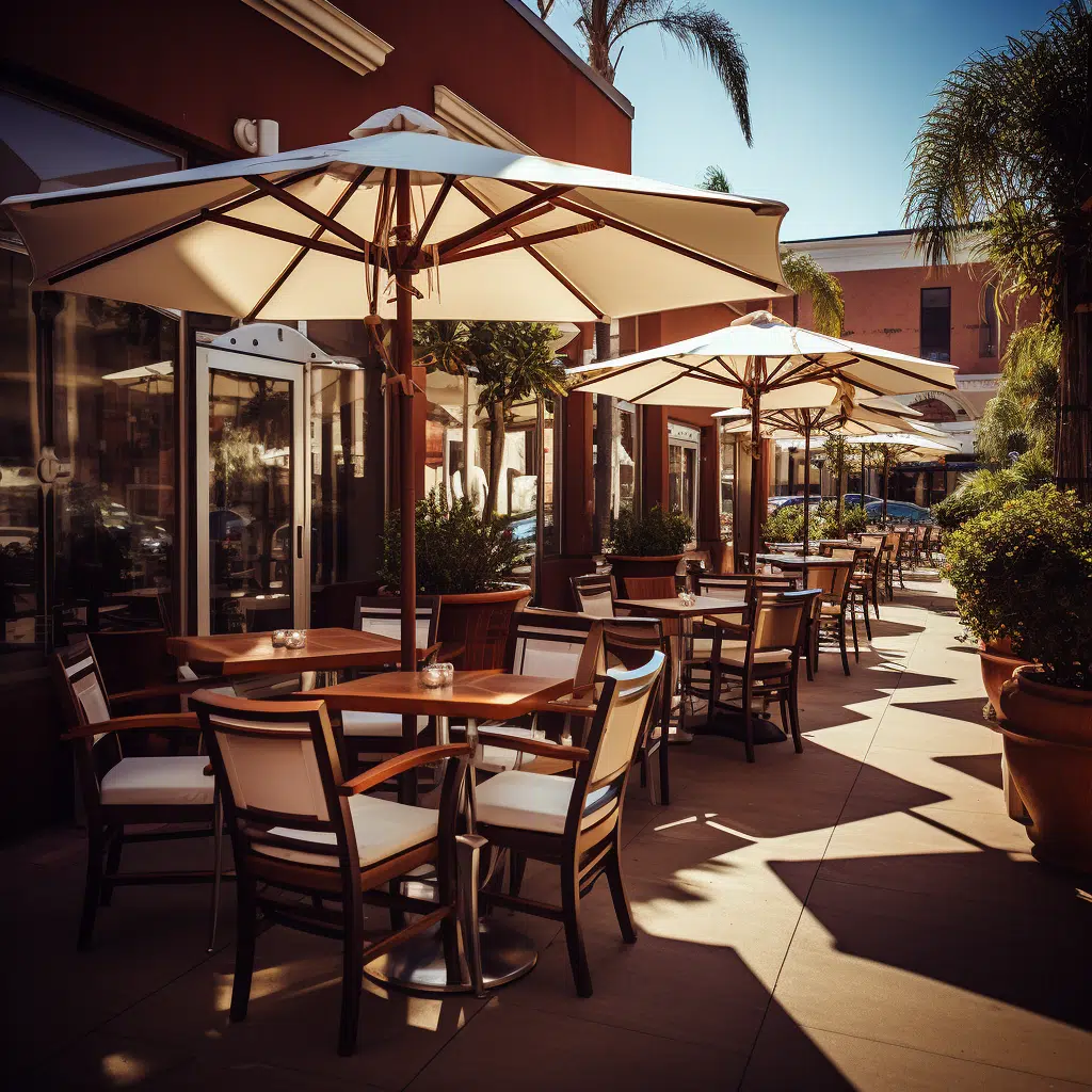 outdoor seating restaurants