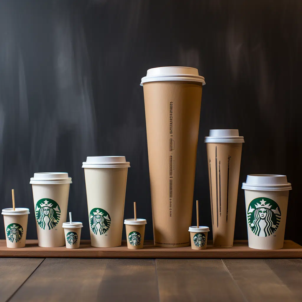 starbucks cup sizes