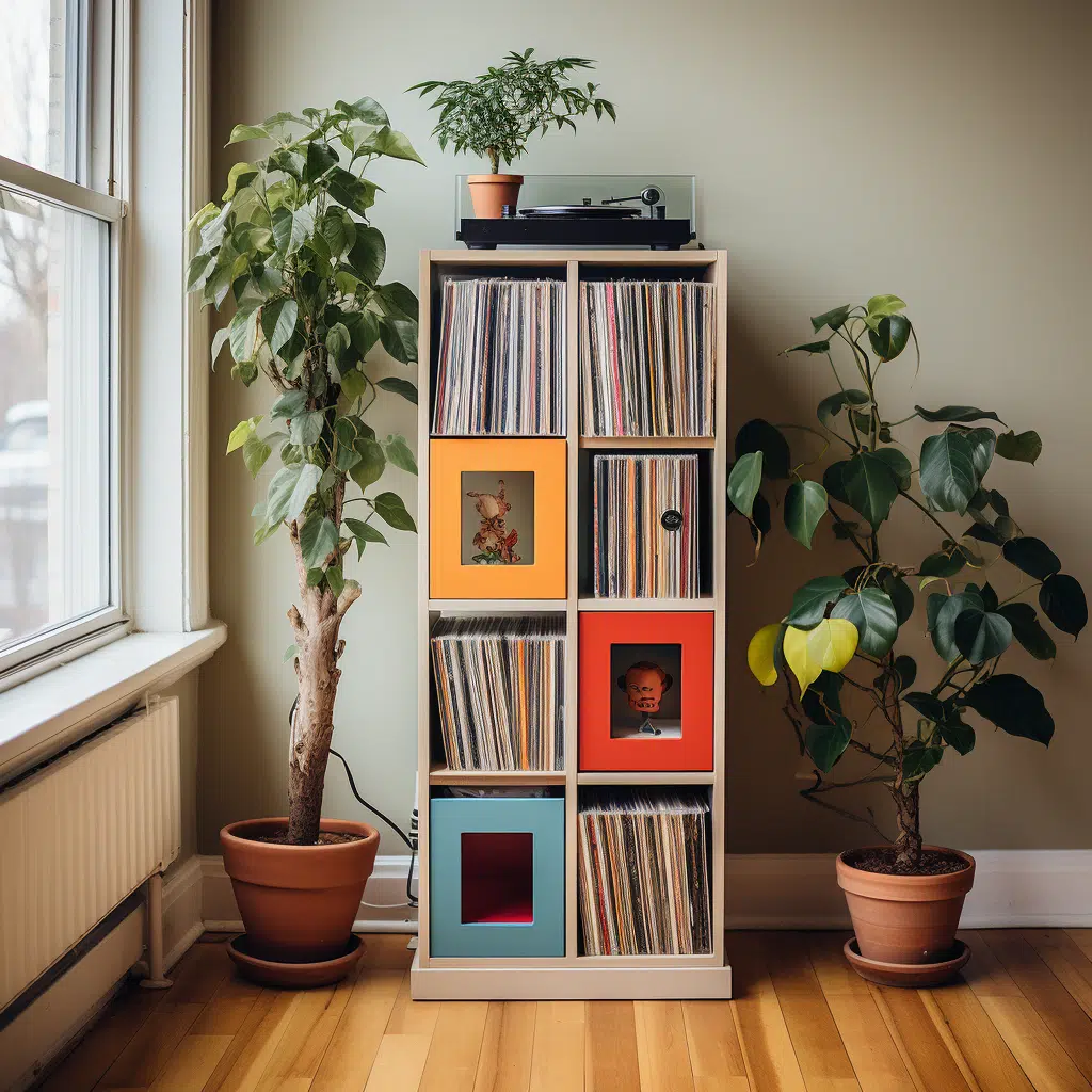 vinyl record storage