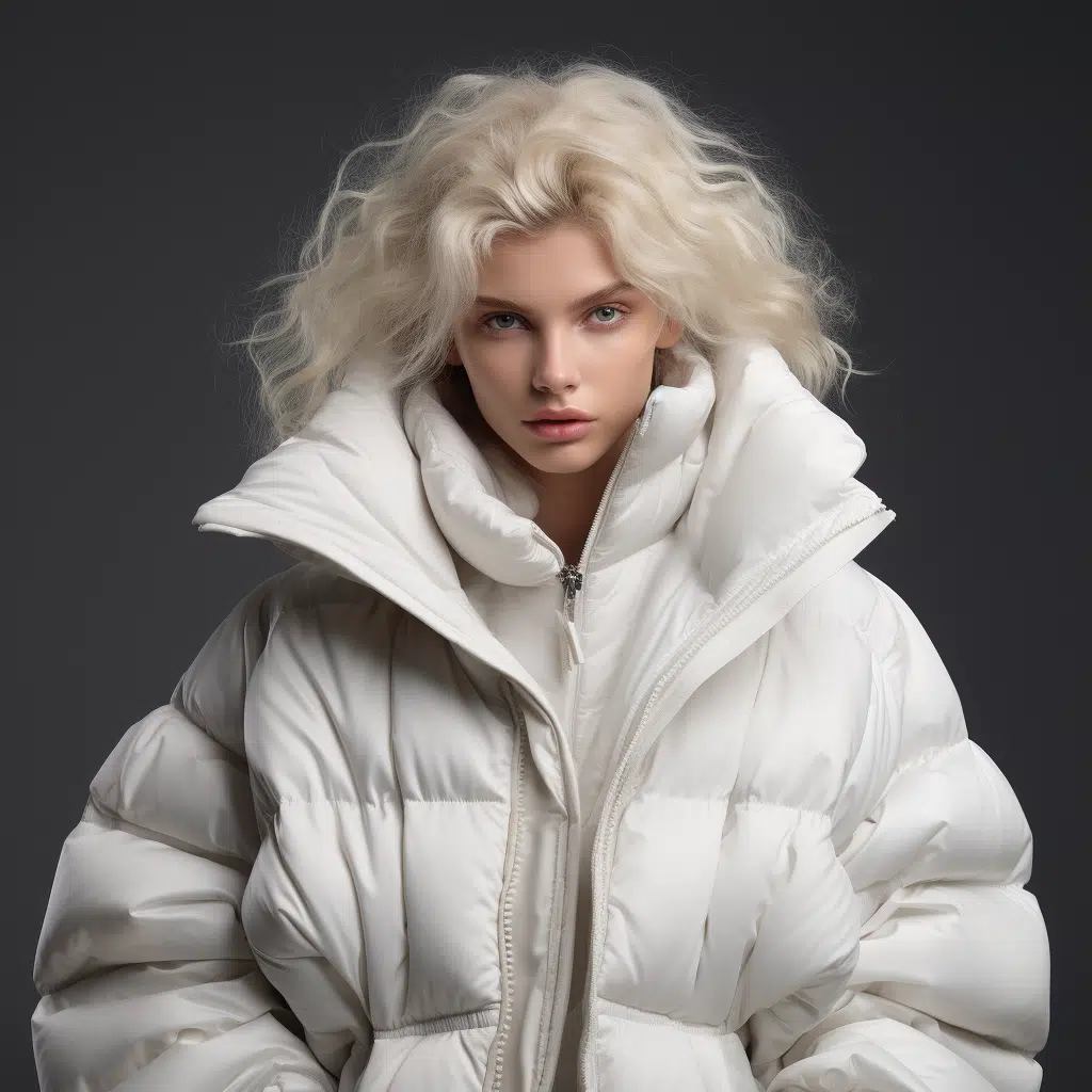 white puffer jacket