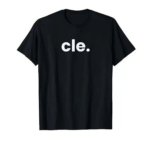 CLE Cleveland Ohio Airport Code List CLE T Shirt