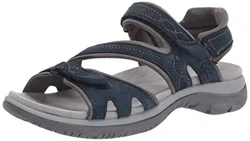 Dr. Scholl's Shoes Women's Adelle Sandal, Navy,