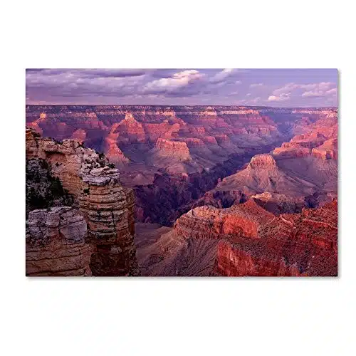 Grand Canyon near Mather Point by Mike Jones Photo, xInch Canvas Wall Art