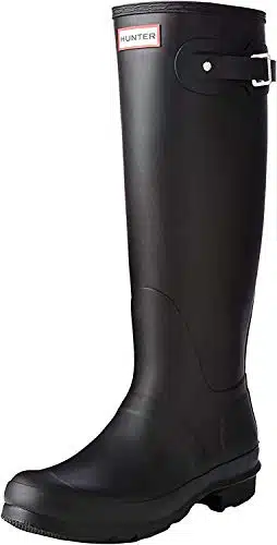 Hunter Women's Original Tall Black Rain Boots   B(M) US