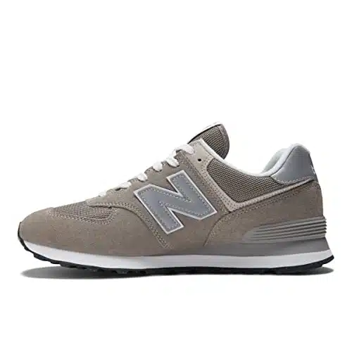 New Balance Men's Core Sneaker, GreyWhite,