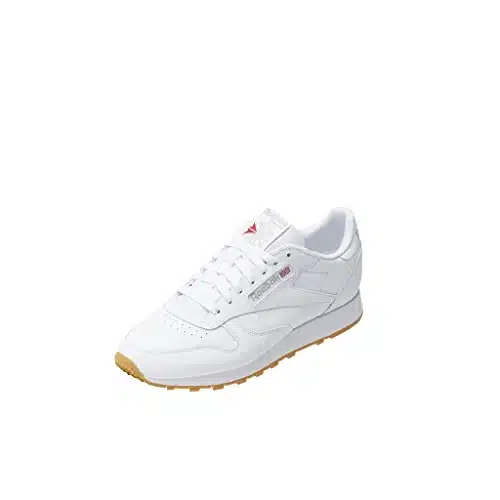 Reebok unisex adult Classic Leather Sneaker, Ftwr WhitePure Grey Rubber Gum , omen en US