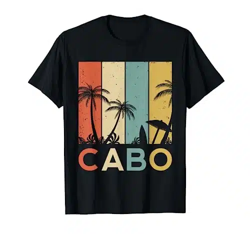 Retro Cabo San Lucas Mexico Tropical Vintage T Shirt