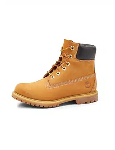 Timberland Women's Premium Waterproof Boot, Wheat Nubuck,  US