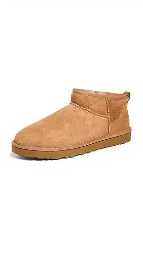 UGG Men's Classic Ultra Mini Boot, Chestnut,