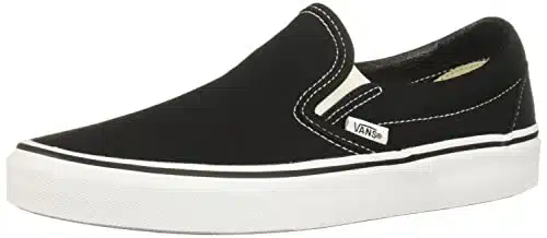 Vans Adult Slip On Core Classics, Black (Canvas)