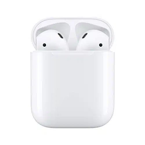 Apple AirPods (nd Generation) Wireless Ear Buds, Bluetooth Headphones with Lightning Charging Case Included, Over Hours of Battery Life, Effortless Setup for iPhone