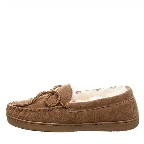 BEARPAW Men's Moc II Hickory  Men's Slipper  Men's Shoe  Comfortable & Lightweight