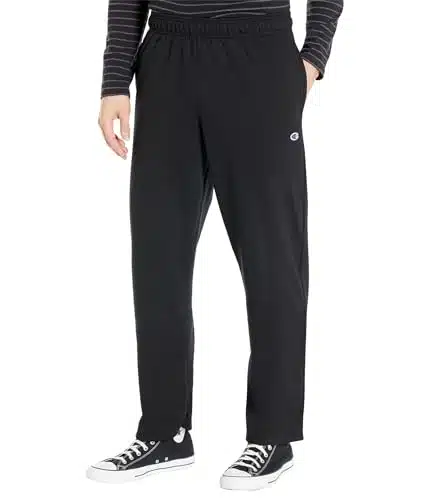 Champion Men's Sweatpants, Powerblend, Fleece, Open Bottom Sweatpants (Reg. or Big & Tall)