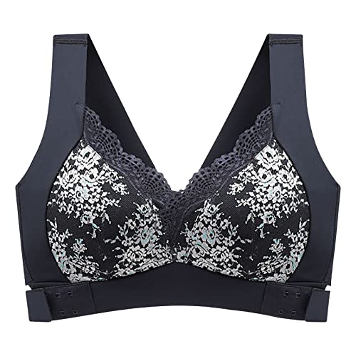 Customer Service Chat Online Now Womens Kendally Comfy Corset Bra Front Cross Side Buckle Lace Bras Wireless Push Up Lace Bras High Impact Sports Bras Maternity Activewear Black M