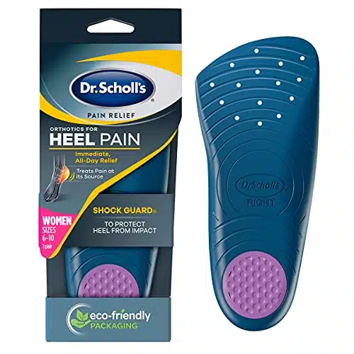 Dr. Scholl's Heel Pain Relief Orthotics  Clinically Proven to Relieve Plantar Fasciitis, Heel Spurs and General Heel Aggravation (for Women's ,)