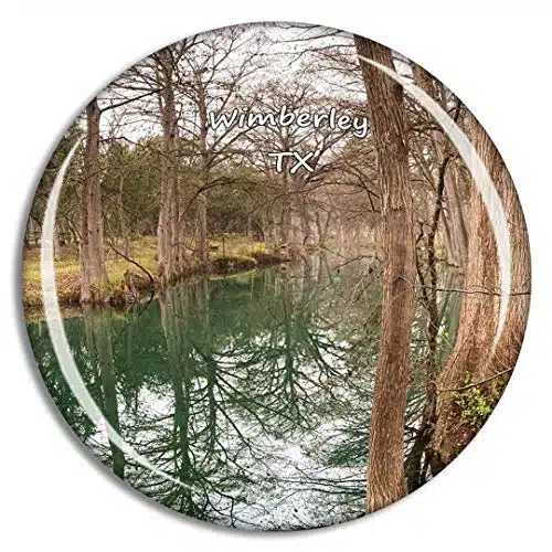 Fridge Magnet Wimberley Park Texas USA TX Travel Souvenir Collection for Gift Home Decoration Office Whiteboard