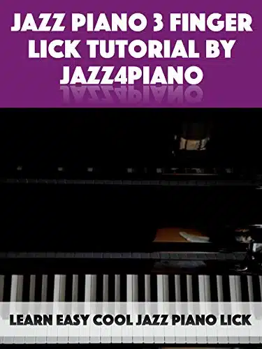 Jazz Piano finger Lick Tutorial by Jazzpiano   Learn easy cool jazz piano lick