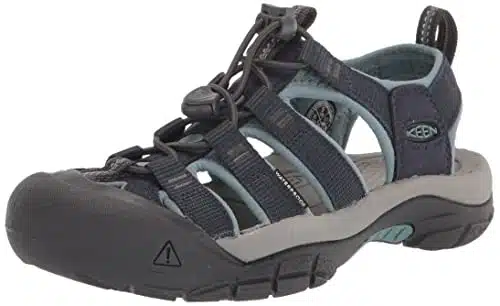 KEEN Women's Newport HClosed Toe Water Sandals, NavyMagnet,