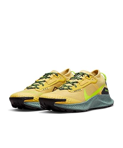 Nike Air Pegasus Trail GTX Running Trainers DCSneakers Shoes ( EU , Celery Volt Black Dusty sage )