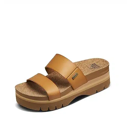 Reef Womens Sandals, Cushion Vista Higher, Natural,