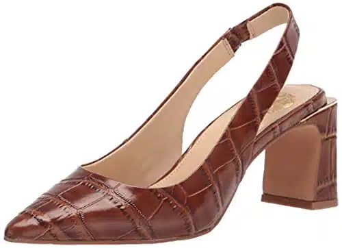 Vince Camuto Women's Footwear Women's Hamden Slingback Pump, Barn Brown,