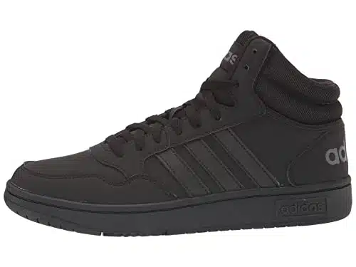 adidas Men's Hoops id BlackBlackGrey