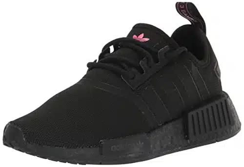 adidas Women's NMD_rSneaker, Core BlackCore BlackSolar Pink,