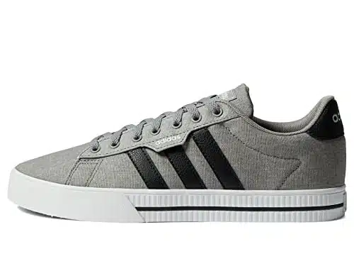 adidas mens Daily Skate Shoe, Dove GreyCore BlackCloud White,