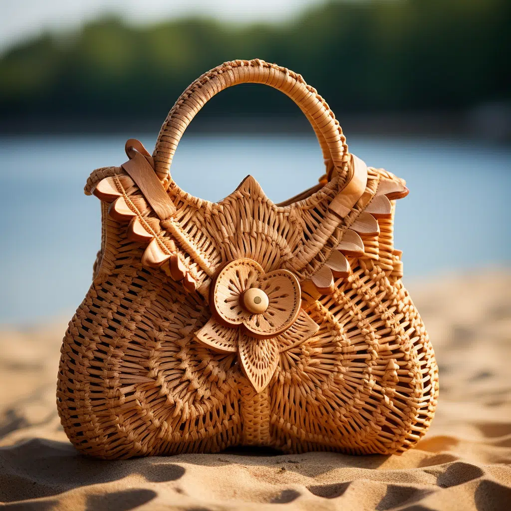 straw purse