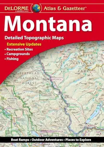 Delorme Atlas & Gazetteer Montana