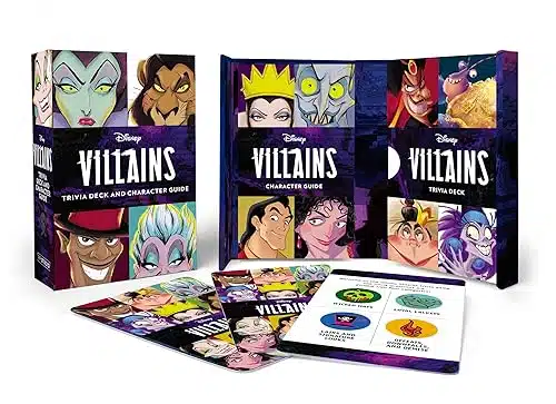 Disney Villains Trivia Deck and Character Guide