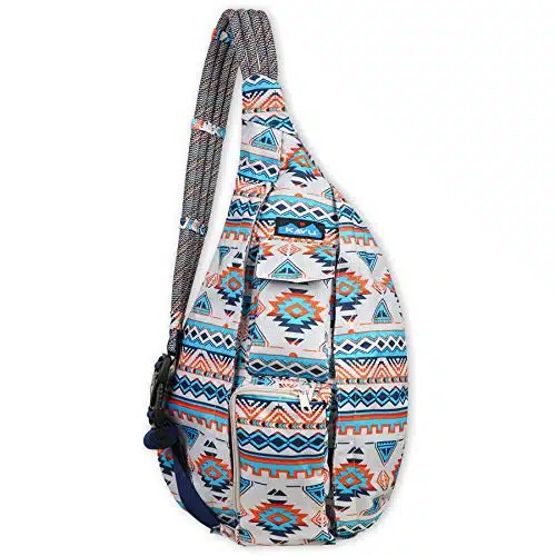 KAVU Original Rope Sling Pack with Adjustable Rope Shoulder Strap, Horizon Range