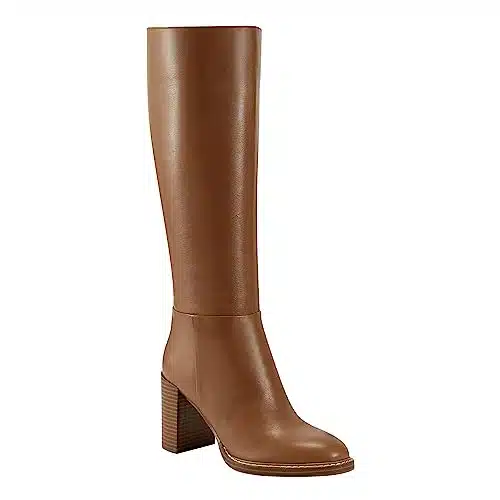 Marc Fisher Women's Gabey Knee High Boot, Saddle ,