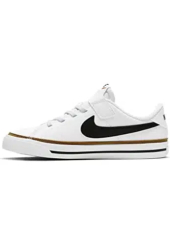 Nike Court Legacy Boys Shoes , Color WhiteBlackBrown