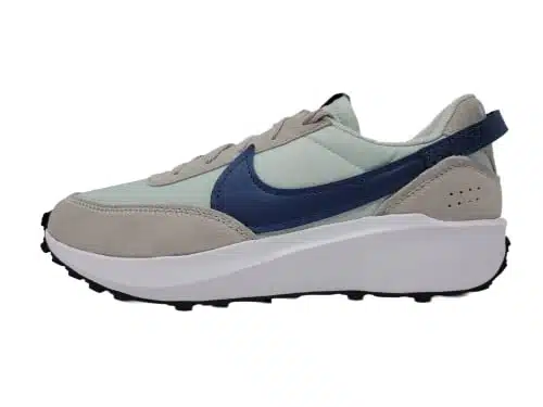 Nike Waffle Debut Women's Sneaker, Light SilverValerian Blue,  US