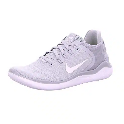 Nike Women's Free RN Running Shoe ( US, Wolf GreyWhiteVolt)